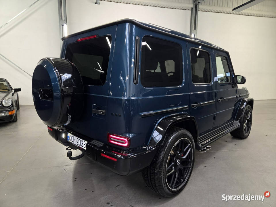 Mercedes G 63 AMG Ocean Blue G Manufaktur czujnik martwego pola Węgrzce