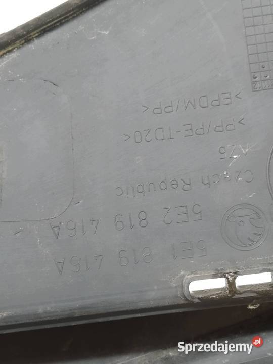 PODSZYBIE PLASTIKOWE 5E2819415A Skoda Octavia