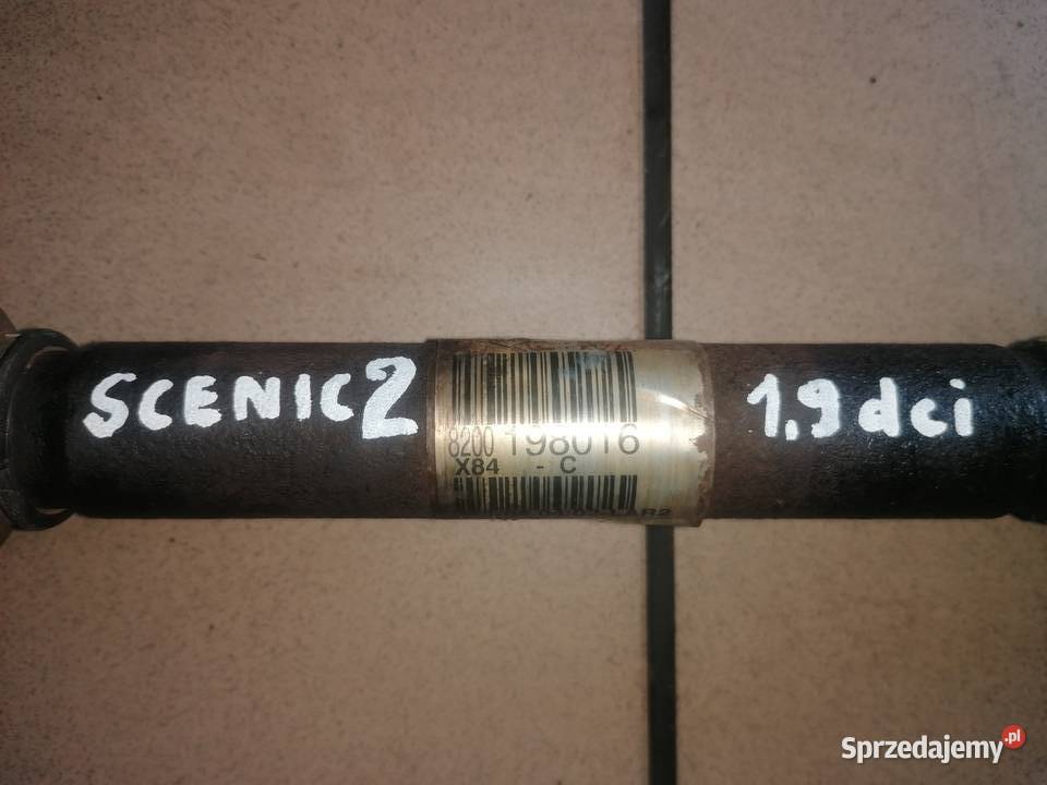 półoś lewa 19 dci Renault Scenic 2 r0309 Piotrków Trybunalski
