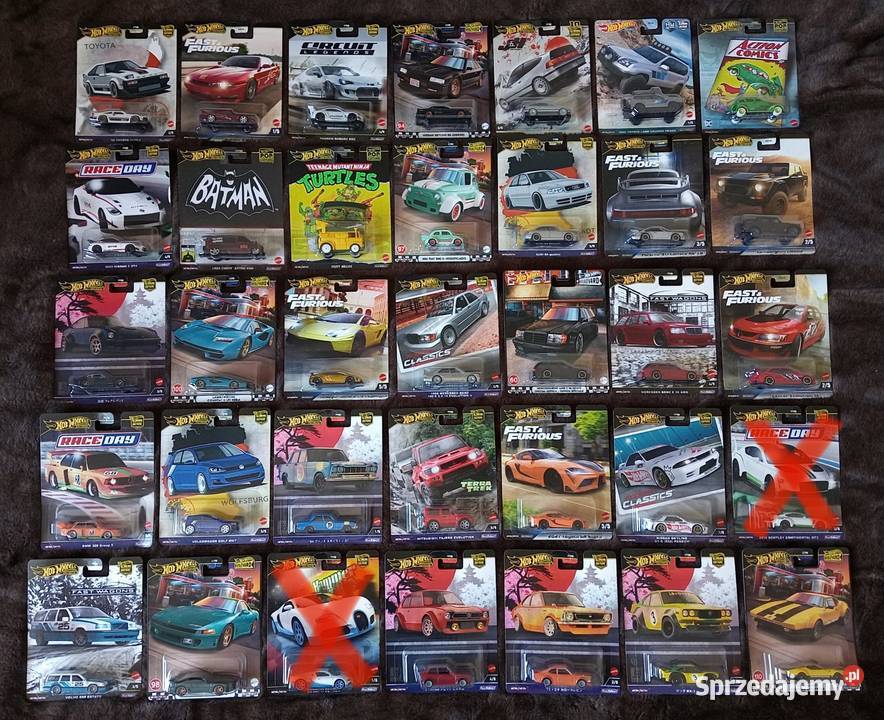 Hot Wheels sety 55 pojedyncze sztuki stan Jaworzno sprzedam