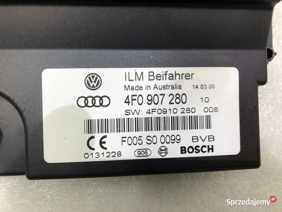 MODUŁ STEROWNIK MOCY 4F0907280 AUDI A6 C6