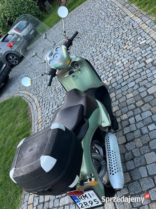 Włoski skuter Aprilla Scarabeo150 Mielec