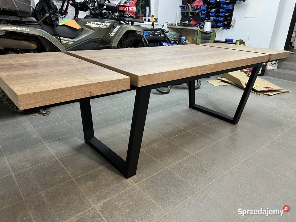 Stół egger dab Halifax 160x90 loft industrial 75cm Meble Grzybno