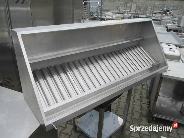 Solidny Okap Gastronomiczny z Filtrami 1907055 Ostrów Wielkopolski