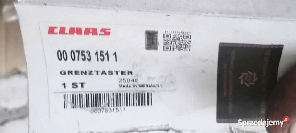 Wyłącznik elektryczny ClaasMacki skrajne Kuźnica