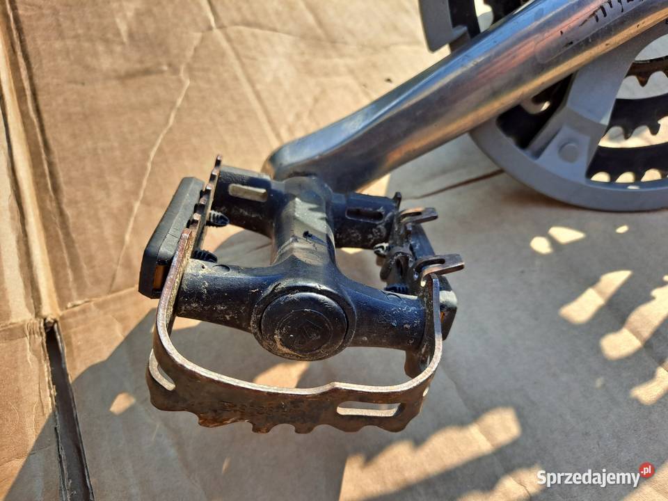 Korba schimano pedały z suportem retro sprzedam