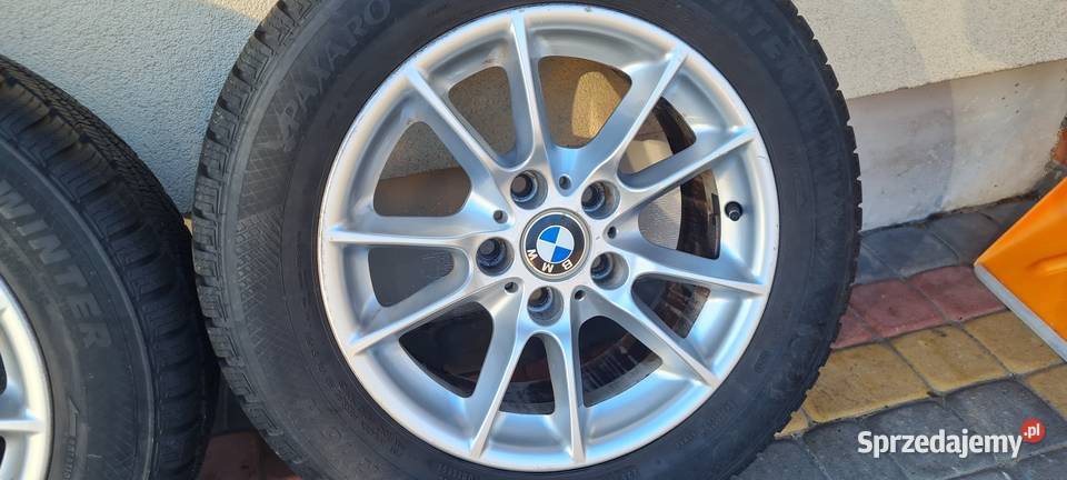 BMW E39 oryginalne felgi 16 plus opony zimowe mazowieckie