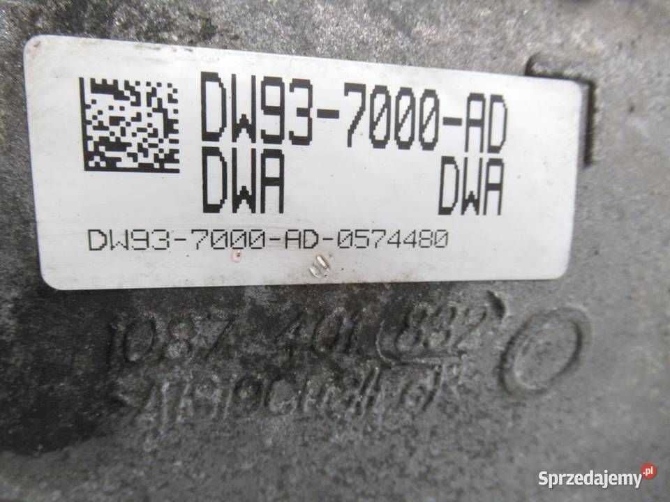 SKRZYNIA BIEGÓW JAGUAR XF I DW937000AD 30 340 Skrzyni biegów