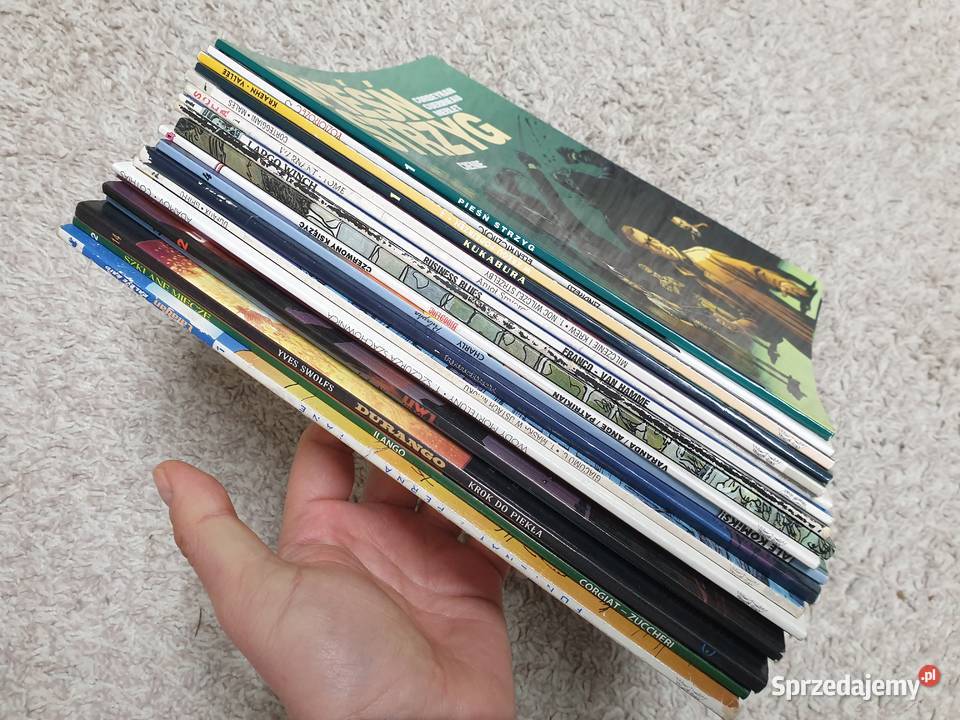 Zestaw komiksów 20 komiksów polskie wydania Gdynia sprzedam