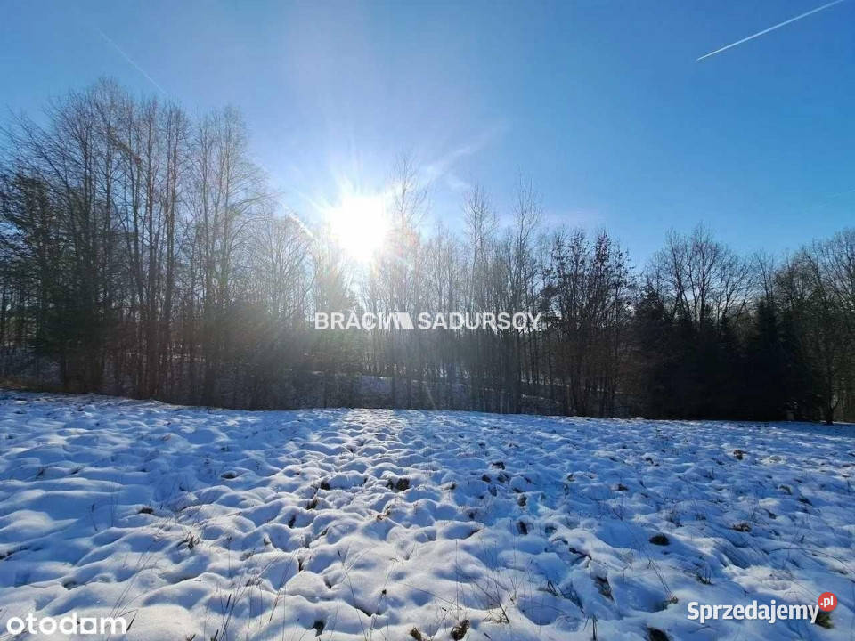 sprzedaży gruntu 868m2 Myślenice 46.8m małopolskie