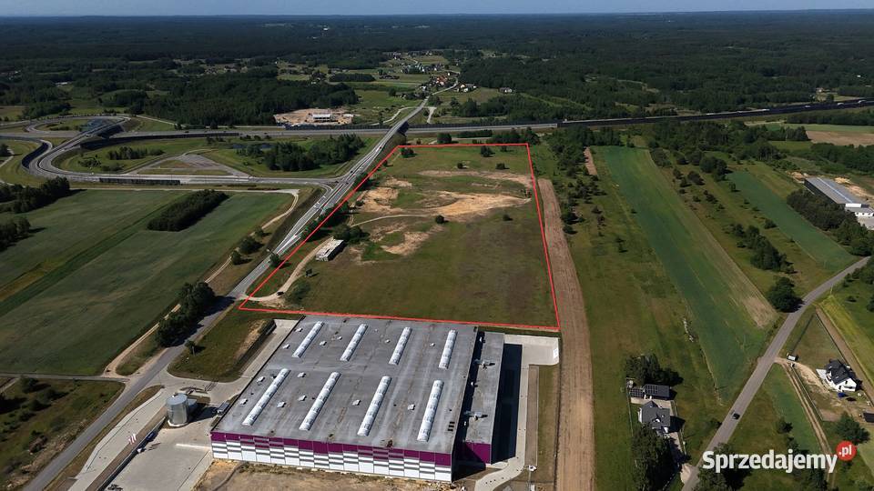 Działka inwestycyjna zjeździe z Autostrady A4 w 16400m2 podkarpackie Borek Wielki