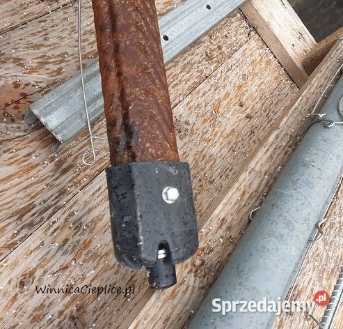 Kotwa ocynk 14x 80 do sadu winnicy Pławna Dolna