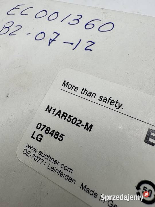 Euchner N1AR502M 078485 Limit switch Warszawa