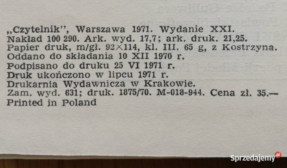 Przedwiośnie Stefan Żeromski Warszawa