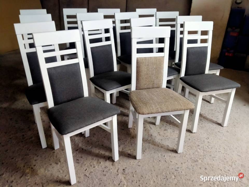 Nowoczesne krzesła bukowe nowe Sławno