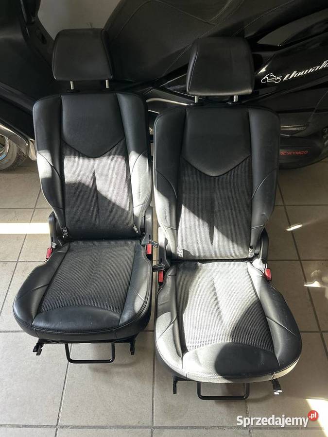 Sprzedam fotele półskóra trzeci rząd peugeot 308 Konin