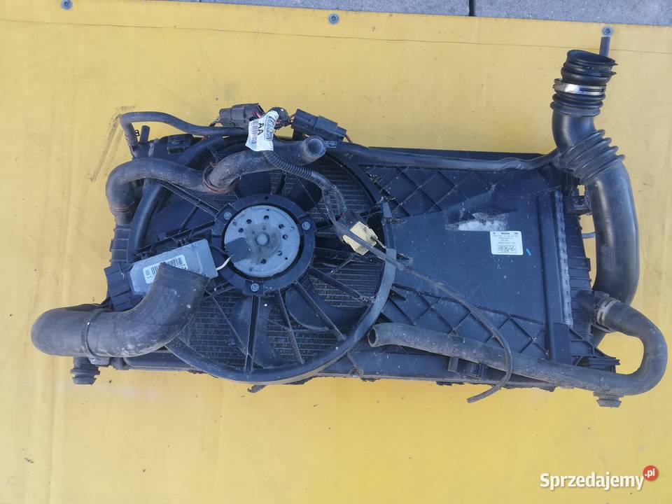 zestaw chłodnic wentylator Ford Fokus MK2 16TDCI Piotrków Trybunalski