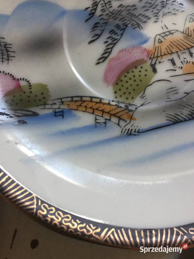 Filiżanki japońskiej firmy Kutani Ryki sprzedam