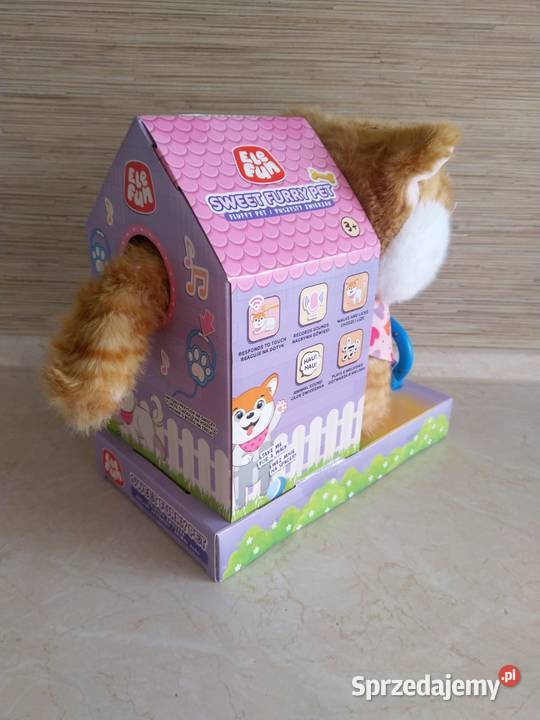 NAJTANIEJ Kotek Na Smyczy Zabawka Interaktywna Zabrze