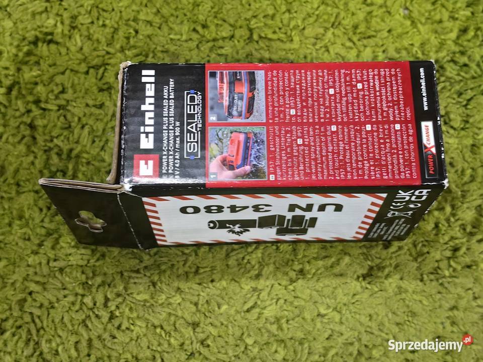 Bateria Akumulator Einhell 4 Ah Sealed woodoorny łódzkie Inczew