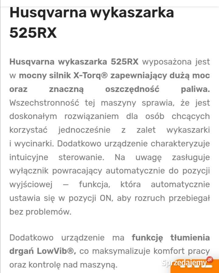 Sprzedam wykaszarkę Husqvarna mazowieckie Sierpc