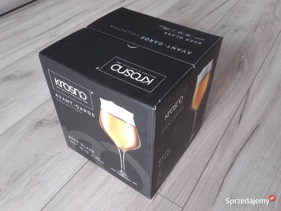 Krosno Kieliszki degustacyjne do piwa 420ml 4 Bydgoszcz sprzedam