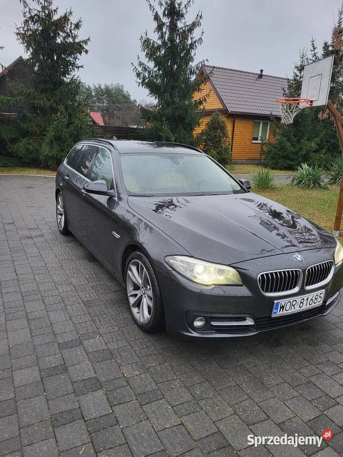 Bmw f11 520d czarny Nowe Lubiejewo