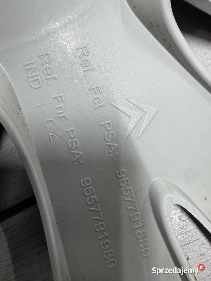 Kołpaki 15 ORYGINALNE Citroen Berlingo C3 C4 C5 Zawiercie