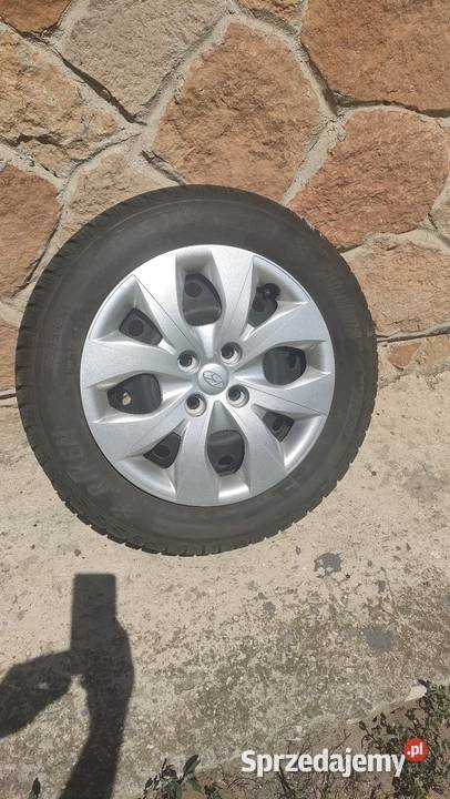 Sprzedam opony z felgami i kołpakami 18565 R15
