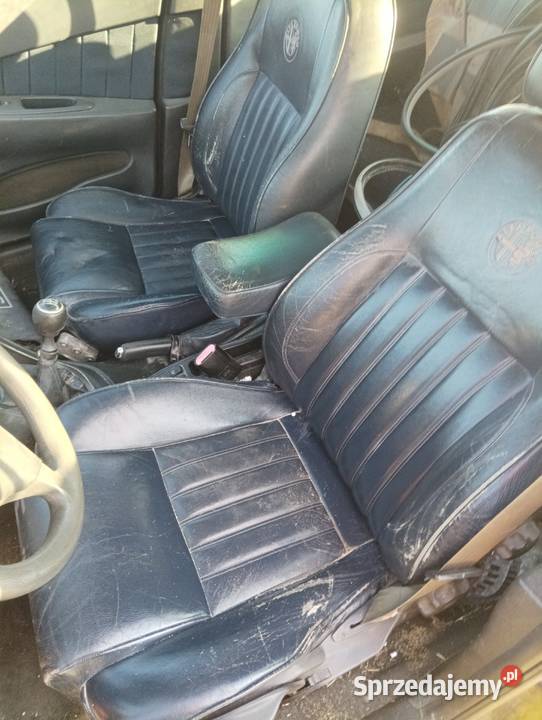 Fotele Momo kubełki skóra alfa fiat polonez Zalesie sprzedam