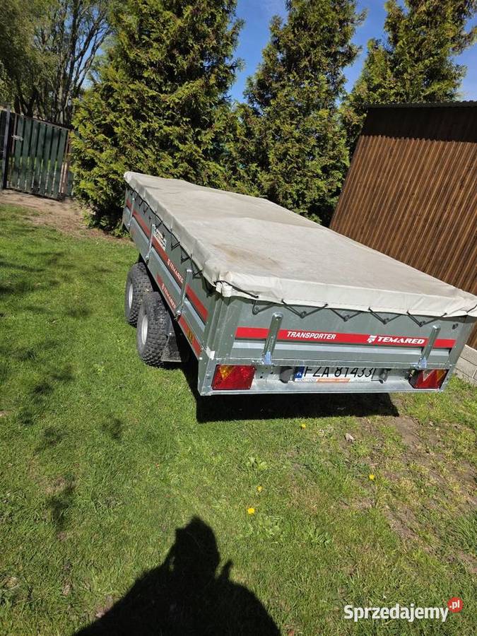 Przyczepa temared transporter platforma lubuskie