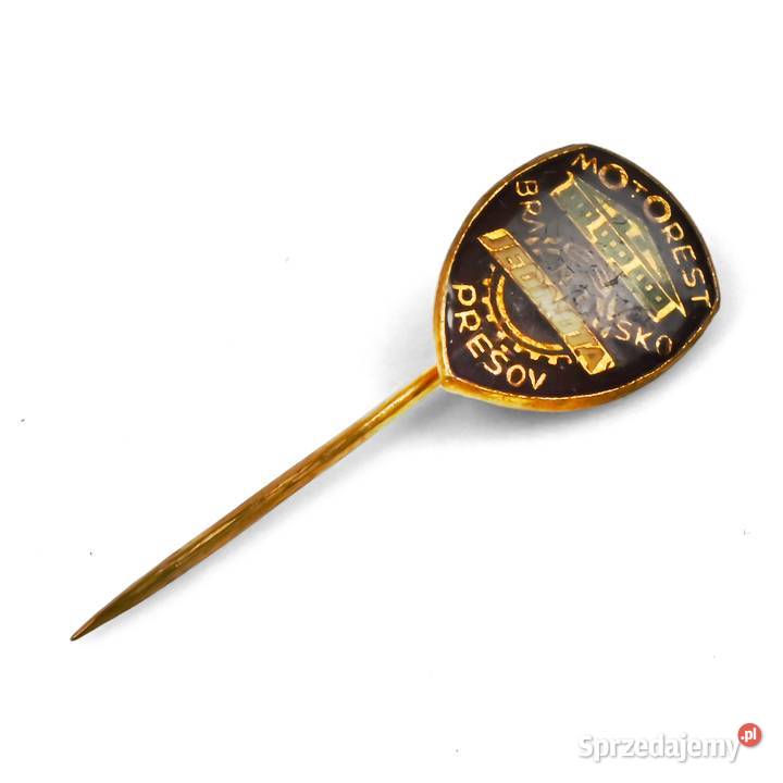 Motorest Presov 12 Metal Przypinka Socrealizm zachodniopomorskie Szczecin
