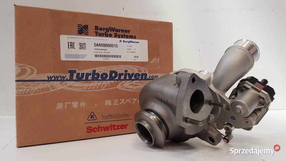 Nowa turbosprężarka BorgWarner KKK 54409880015 mazowieckie Siedlce