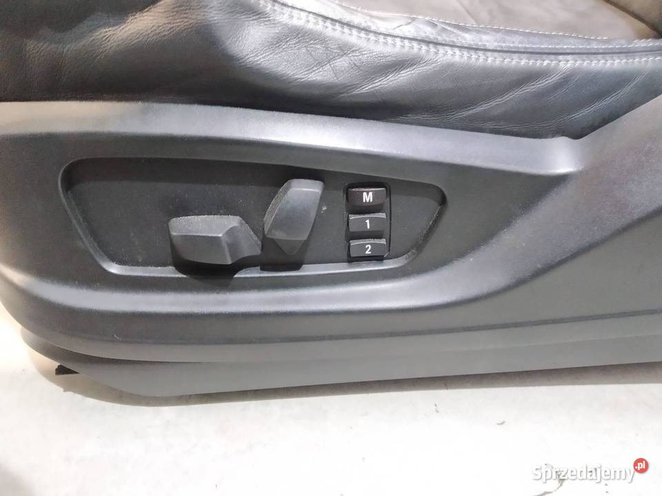 FOTELE KANAPA BOCZKI ELEKTRYCZNE PÓŁSKÓRA Bmw X6