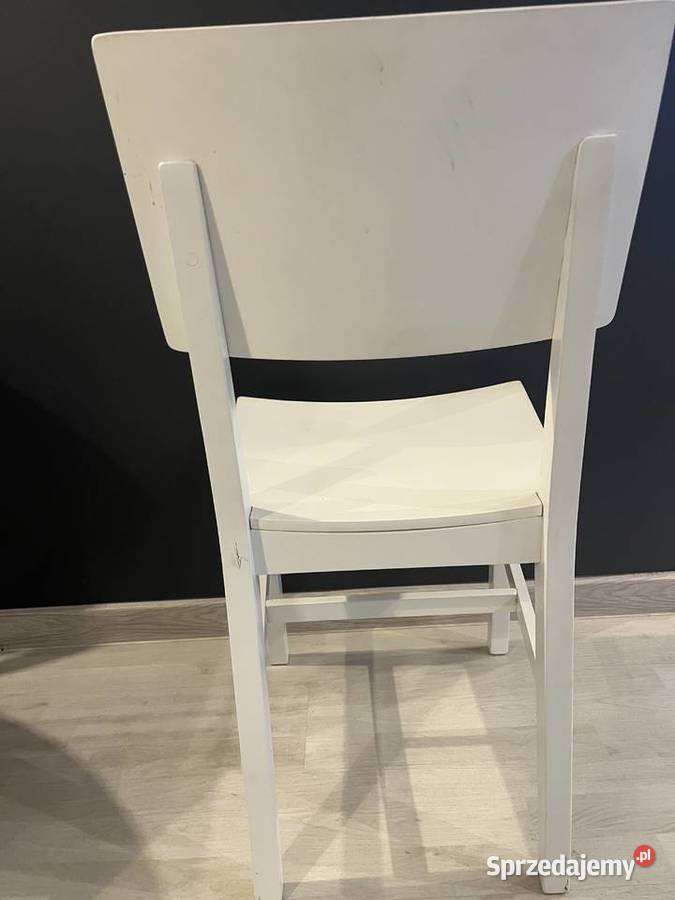 Krzesła białe Ikea Dom i Ogród Bełchatów sprzedam