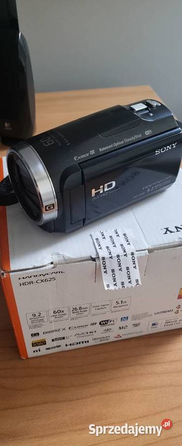 Kamera cyfrowa Sony HDR-CX625 60x zoom Full HD 1080