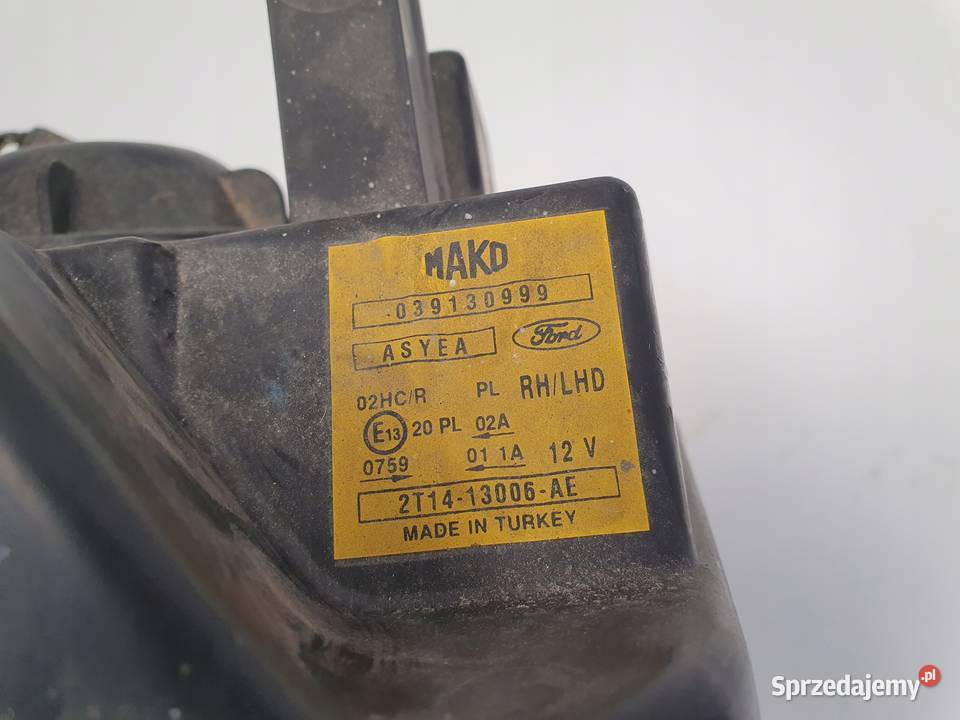 LAMPA PRAWA Ford Transit Connect Tourneo 0213 osobowe sprzedam