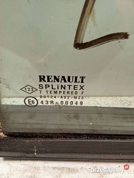 Szyba Trójkątna Lewa Tylna Renault Laguna 00 Bralin sprzedam