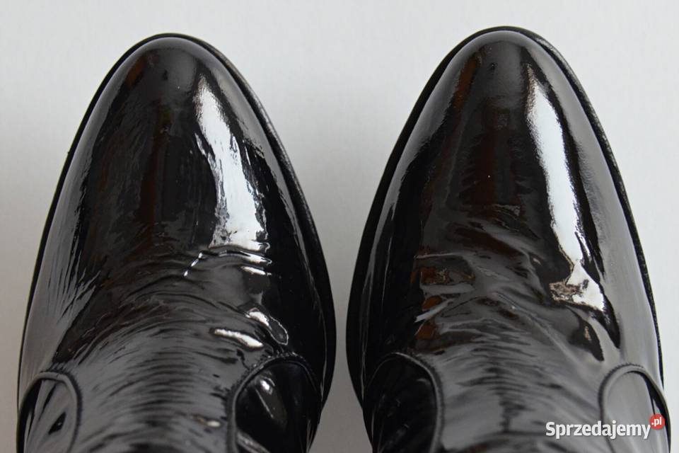 KUSZĄCA SZPILKA lakierowana NATURALNA skóra 25cm Białystok sprzedam