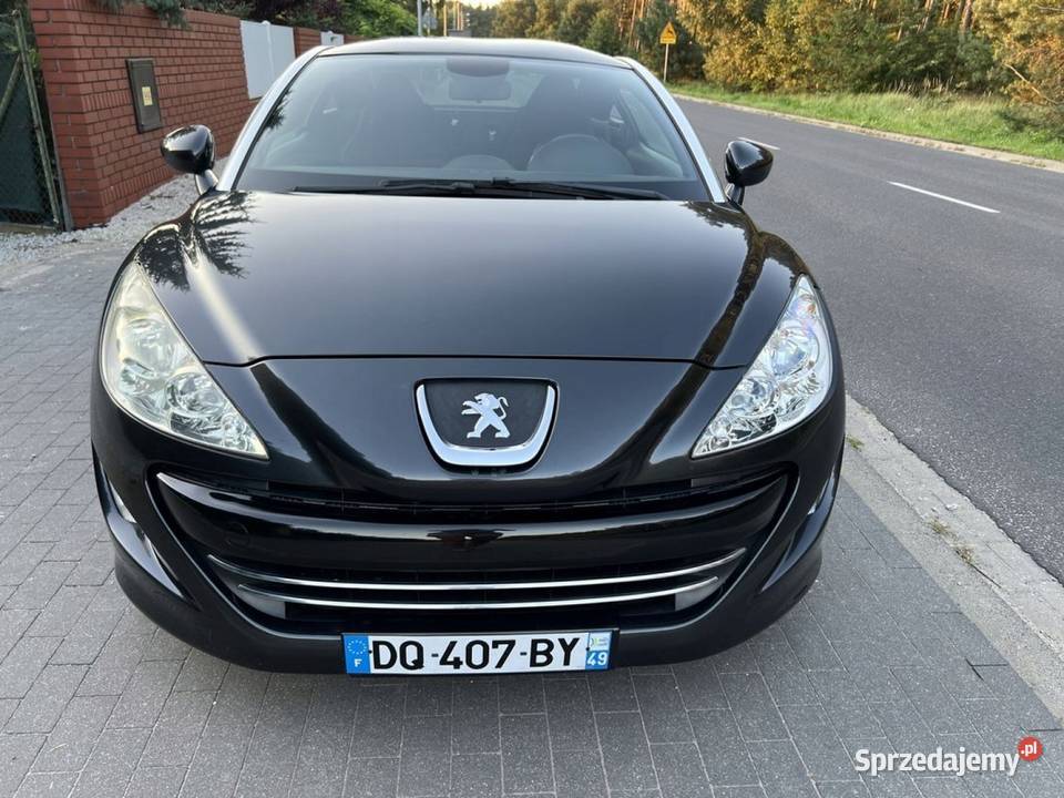 Peugeot rcz 16 benz 156 AUTOMAT Czarna immobilizer Ostrów Wielkopolski sprzedam
