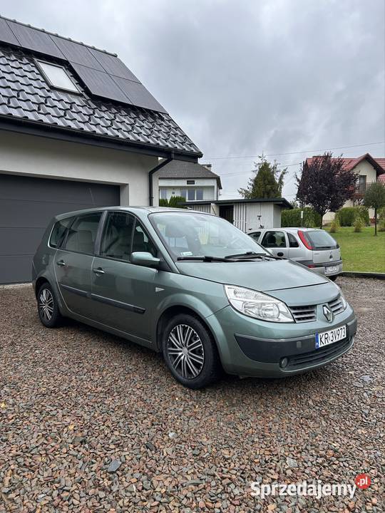 Renault Megane Grand Scenic II 229419km małopolskie Myślenice sprzedam