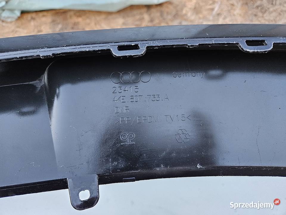 AUDI 4KE ETRON SPOILER DOKŁADKA ZDERZAKA PRZÓD wielkopolskie