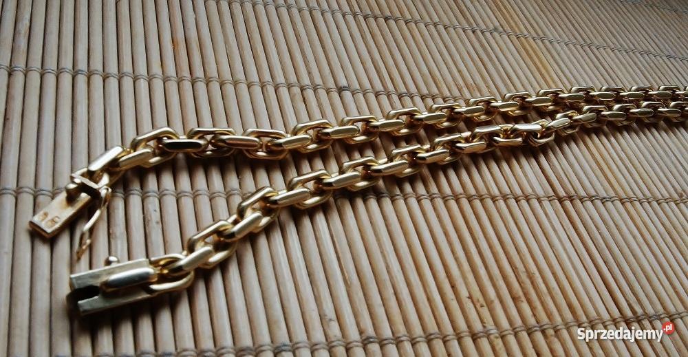 ŁAŃCUSZEK ANKROWY 14 KARATÓW Biżuteria dla Panów