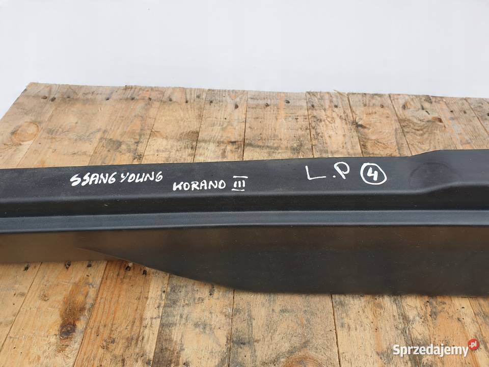 SsangYong Korando III sports LISTWA PROGOWA lewa Janów