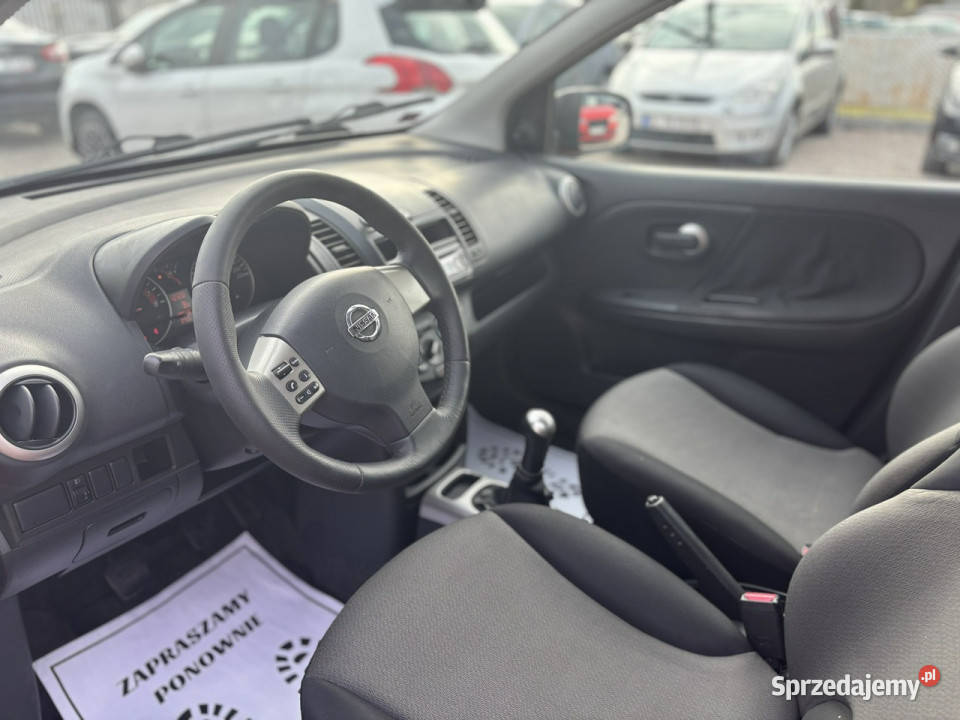 Nissan Note Gwarancja I 20052013 centralny zamek mazowieckie Sade Budy