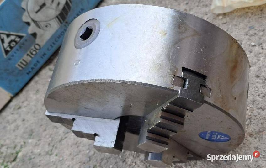 Uchwyt tokarski samocentrujący TOS 160 mm Kędzierzyn-Koźle