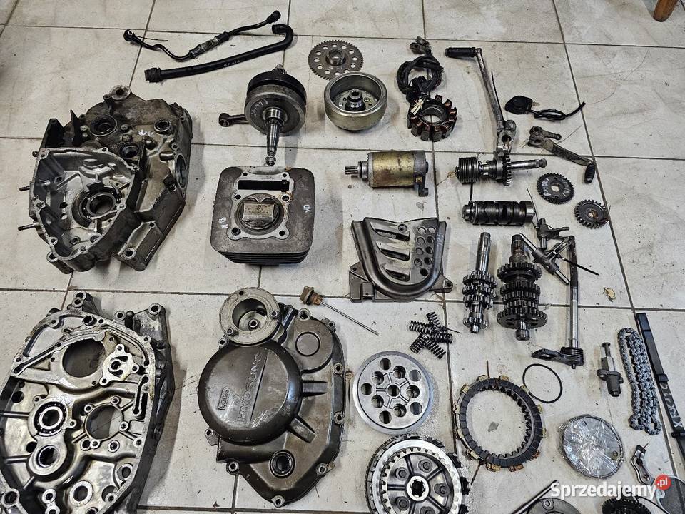 Hyosung XRX 125 silnik części RX 125 kapa dolnośląskie Jelenia Góra