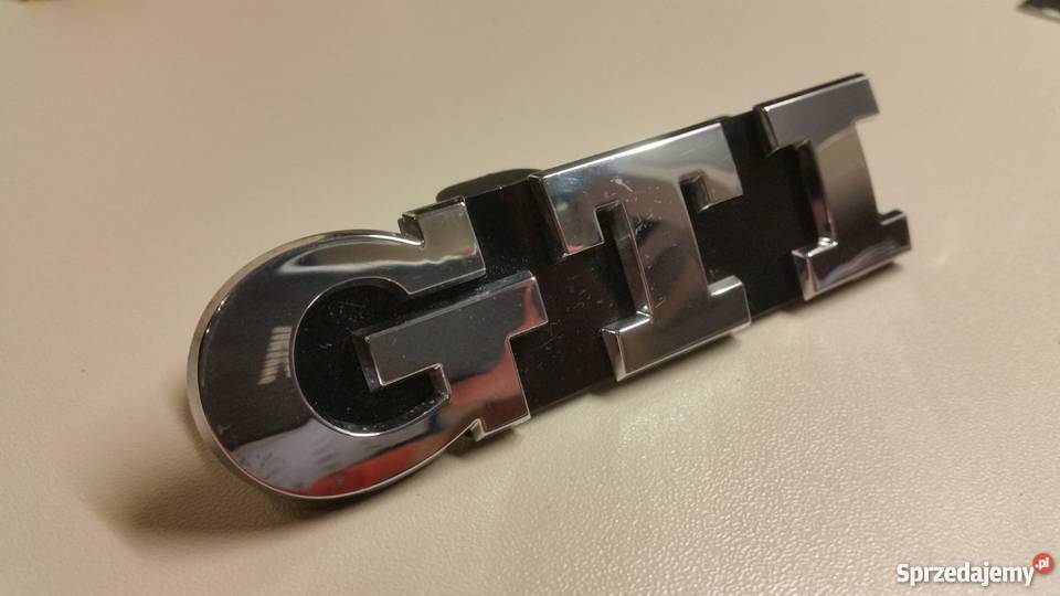 Znaczek emblemat GTI do VW Nowy Oryginał Oświęcim