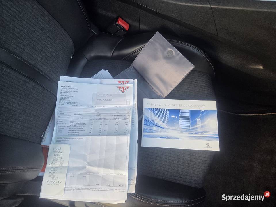 Peugeot 3008 GT LINE 16 Benzyna Automat Kamera VAT marża