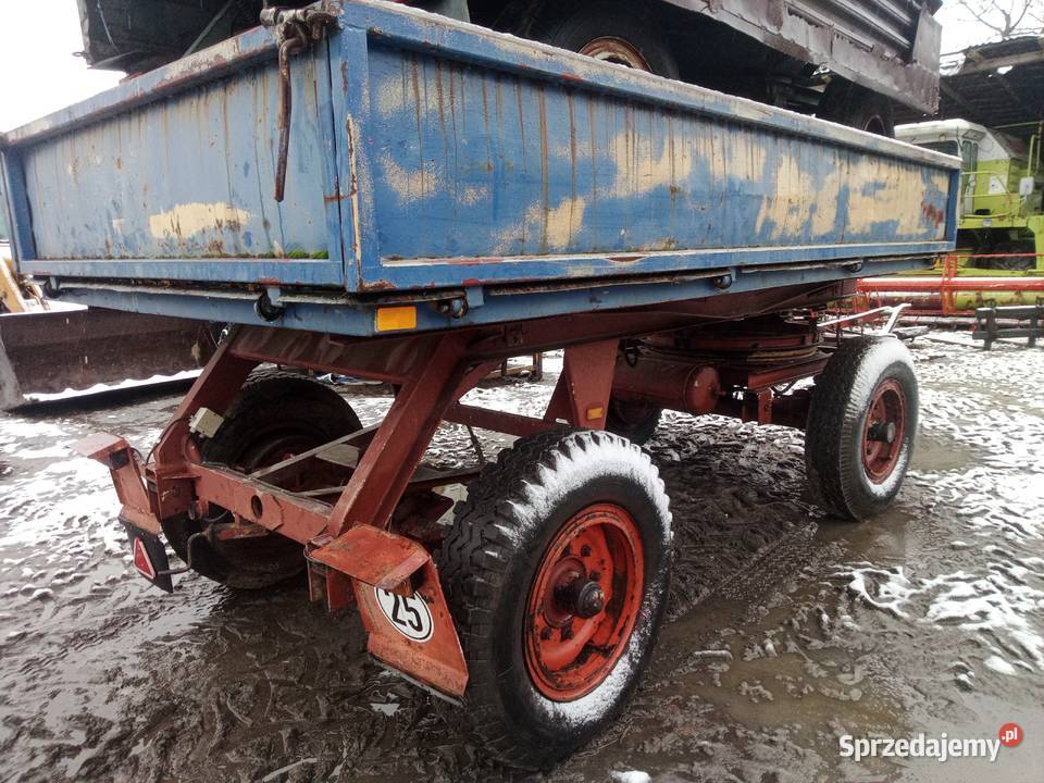 Przyczepa Niemka IFA THK Brandys Hl HW 6011 Przyczepy rolnicze Rolnictwo Bytom Odrzański